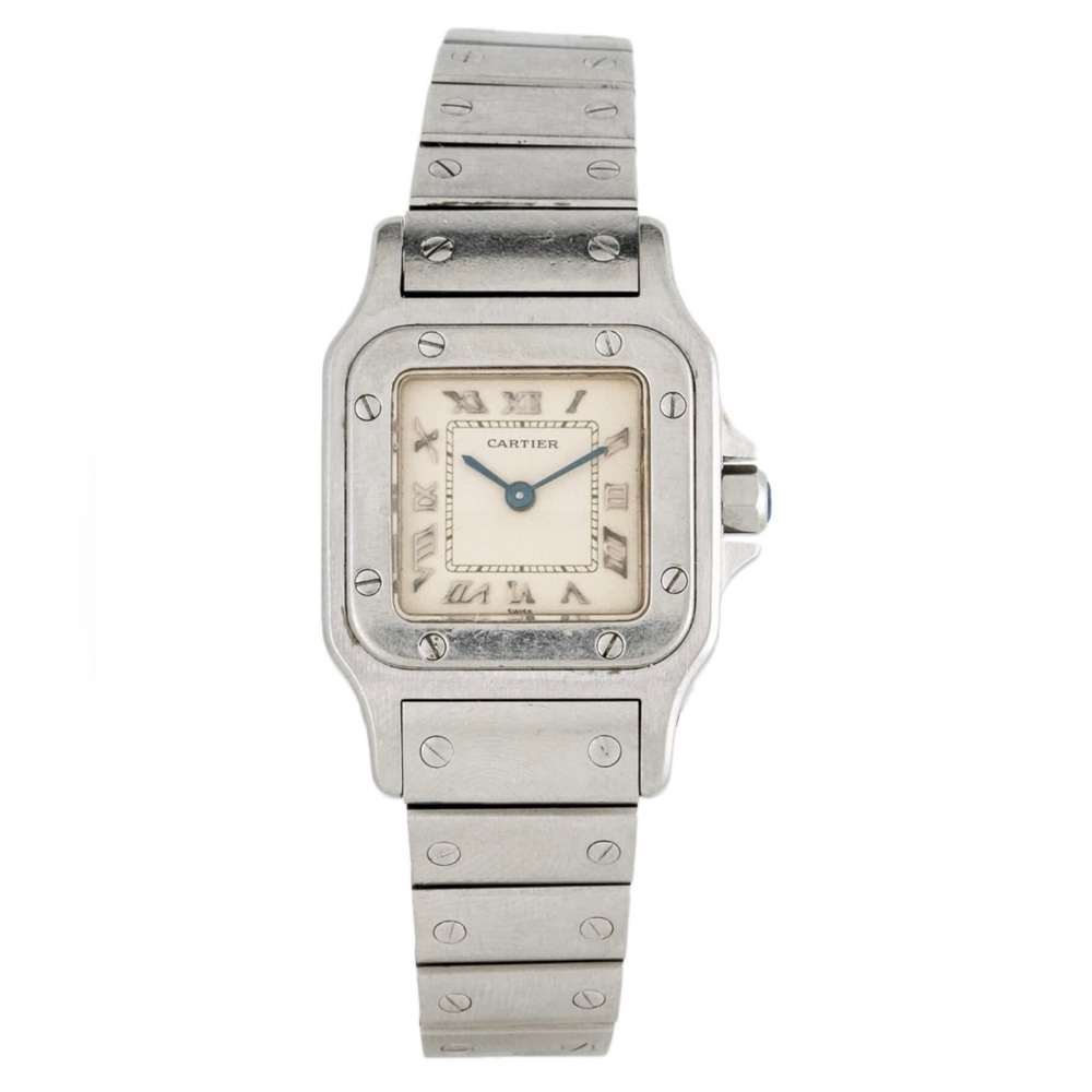 Ladies Cartier Santos Galbee Vintage Watch